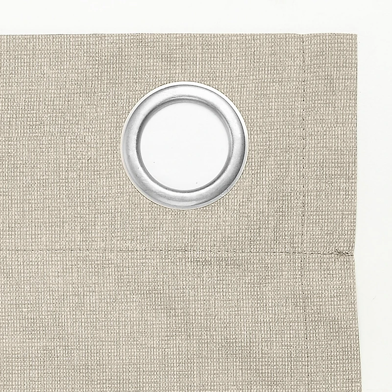 Duran Thermal Insulated 100% Blackout Grommet Curtain Panel