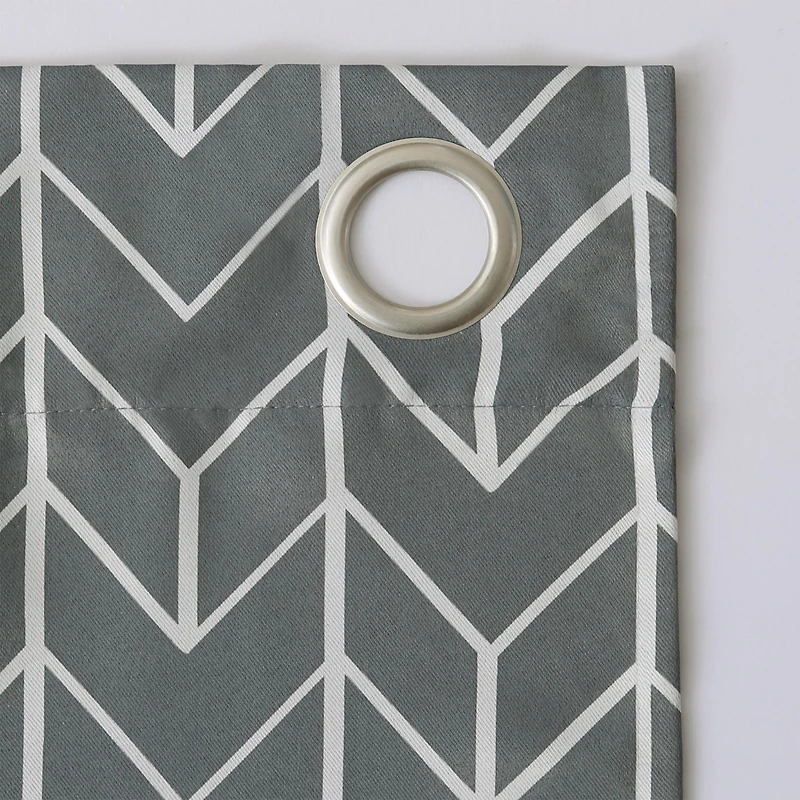 Kenwood Chevron Blackout Grommet Curtain Panel