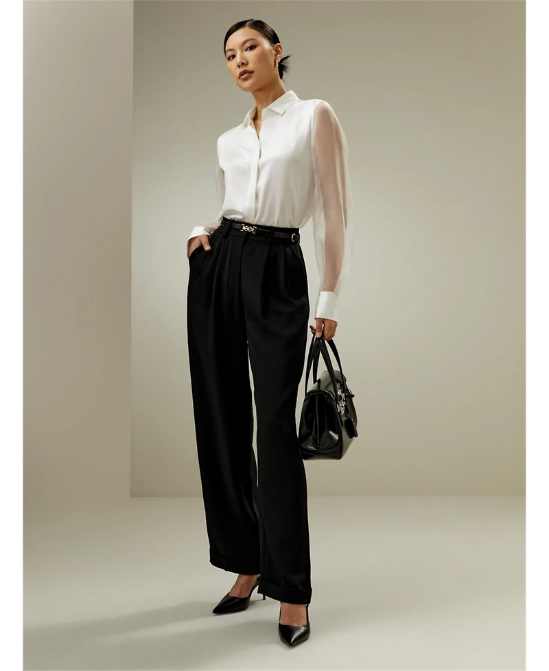 Ethereal Silk Shirt for Women