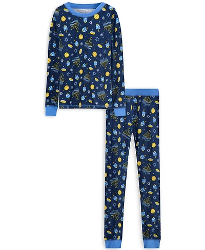 Boys Tight Fit Hanukkah Pajama 2pc Set