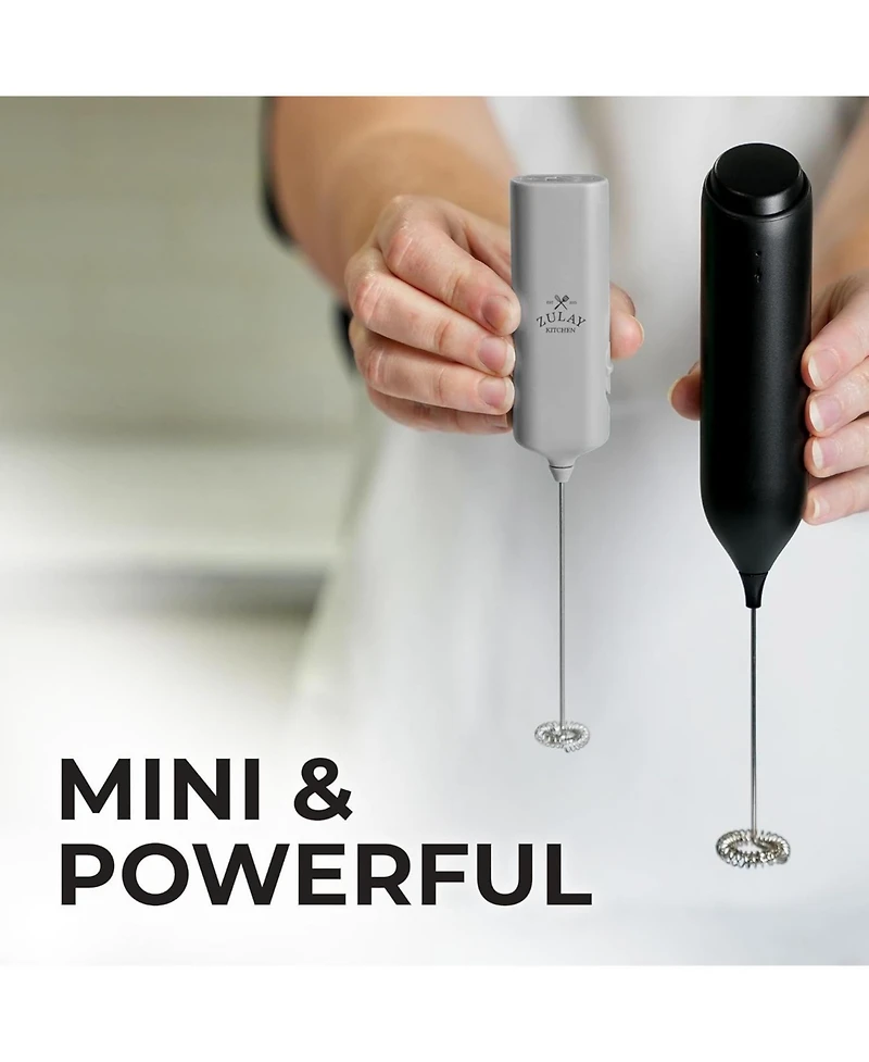 Powerful Mini Milk Frother Handheld - Electric Hand Mixer