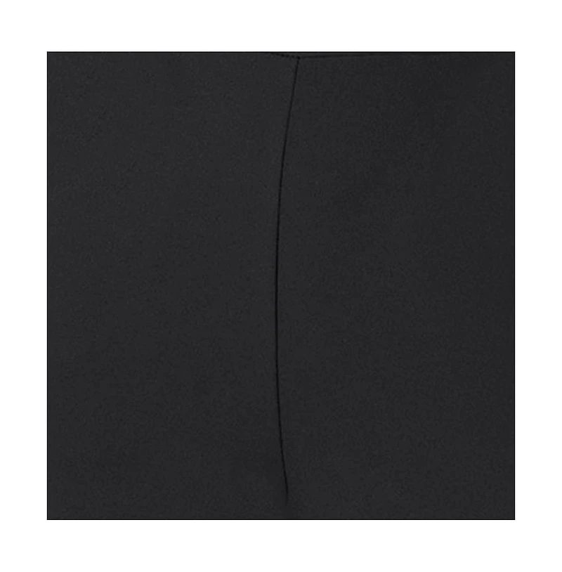 Bebe Women's Scuba Crepe Jumpsuit With Ruffle Sleeve
