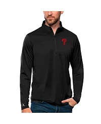 Antigua Men's Philadelphia Phillies Tribute Quarter-Zip Pullover Top