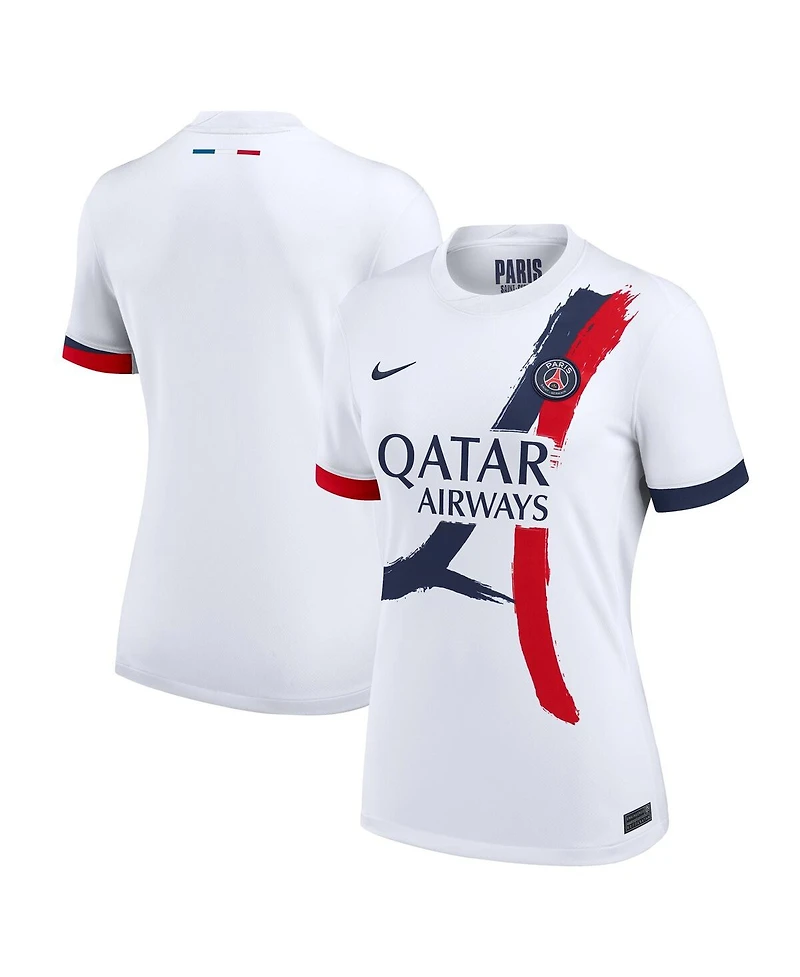 Nike Women's White Paris Saint-Germain 2024/25 Away Replica Jersey