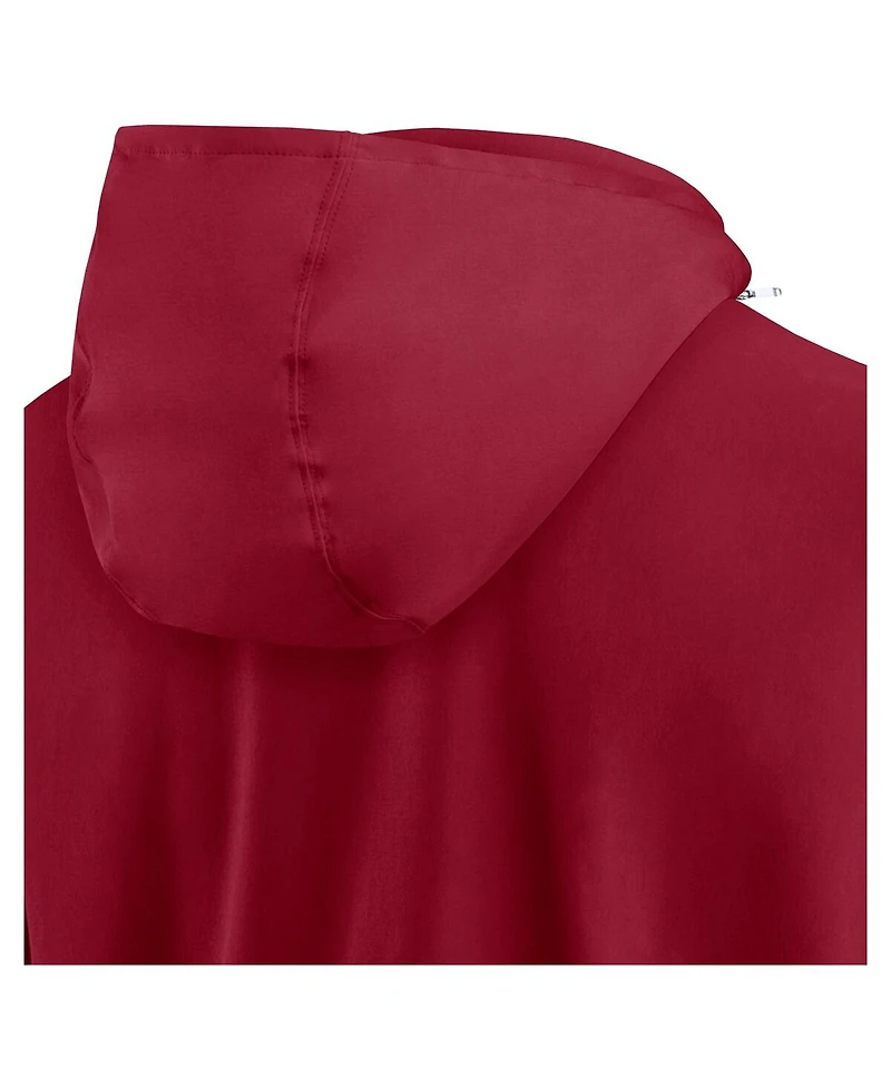 Nike Men's Cardinal Stanford Sideline Coaches Quarter-Zip Jacket