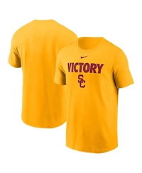Nike Men's Gold Usc Trojans Local Ultimate Chant T-Shirt