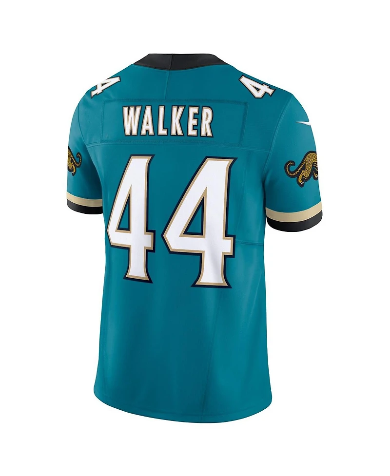 Nike Men's Travon Walker Teal Jacksonville Jaguars Prowler Throwback Vapor F.u.s.e. Limited Jersey