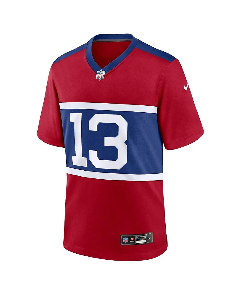 Nike Men's Jalin Hyatt Century Red New York Giants Alternate Player Game Jersey