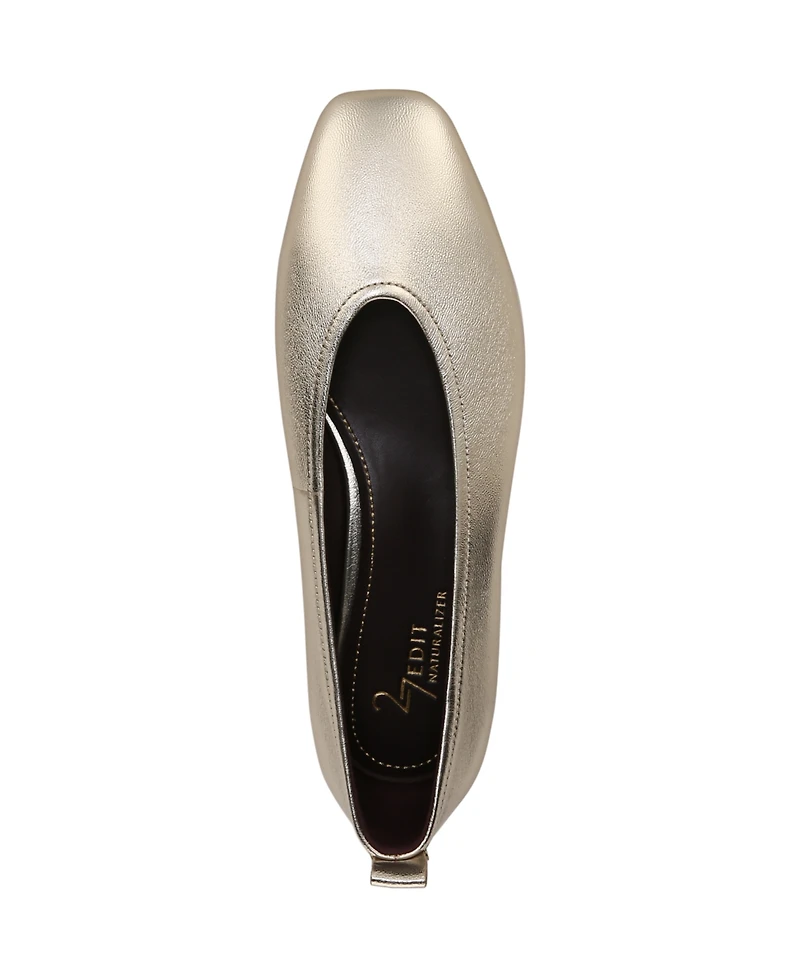 Naturalizer Women's Carla Square Toe Ballet Flats