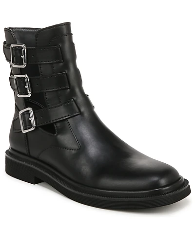 Franco Sarto Women's Argo Square Toe Buckle Booties