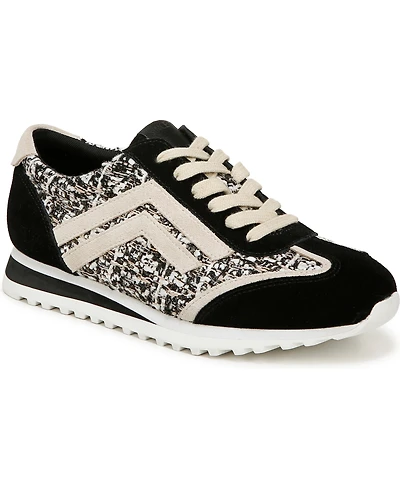 Franco Sarto Women's Matera Retro Lace Up Jogger Sneakers