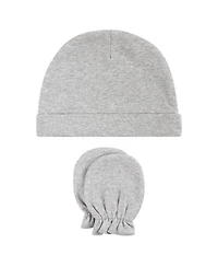 Hudson Baby Baby Boys Hudson Unisex 8Pk Cap/Scratch Mitten Set