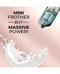 Powerful Mini Milk Frother Handheld - Electric Hand Mixer