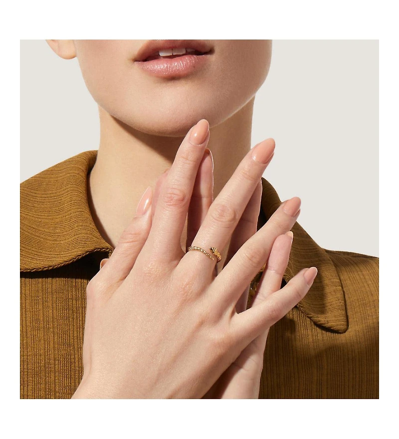 Ana Luisa Gold Snake Ring - Cleo