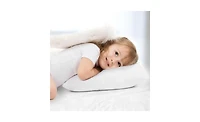 Continental Bedding Toddler Pillow Polyester 100% Cotton Shell 13x18 Inch