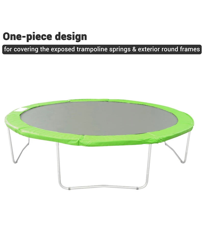 Yescom 15 Ft Universal Replacement Round Trampoline Safety Pad Pvc Epe Foam Protection