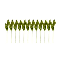 Slickblue Lotus Artificial Leaf for Elegant Decor (Set of 12)