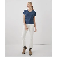 Pact Women's Softspun V-Neck Tee