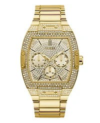 Guess Men's Multi-Function Gold Tone Steel Watch, 43mm