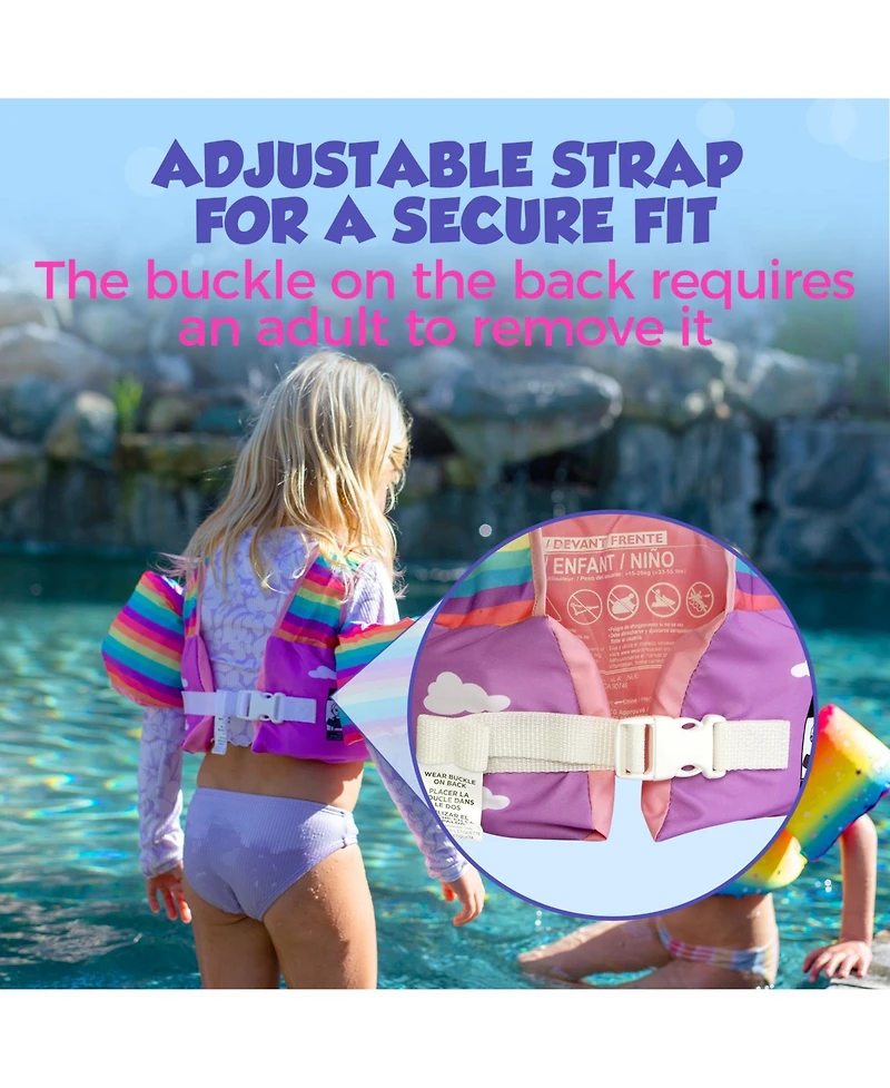 Body Glove Paddle Pals Motion Life Jacket - Uscg Approved Kids Vest
