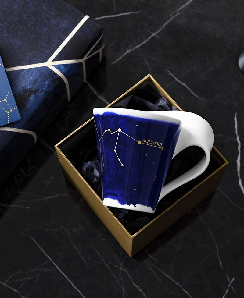 Villeroy & Boch New Wave Stars Mug, Aquarius
