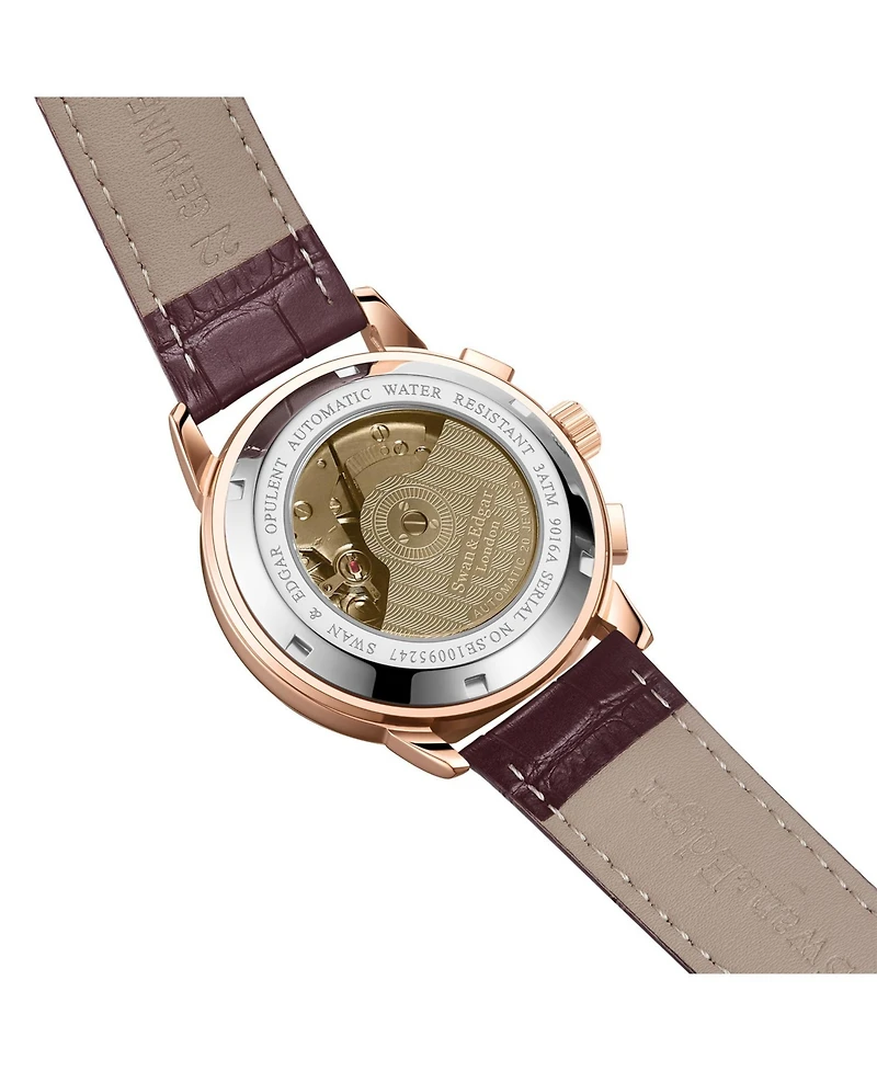 SE00301 Swan & Edgar Hand Assembled Opulent Automatic Red