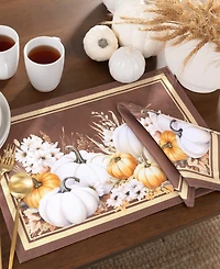 Elrene Wheatland Harvest Fall Placemats 13" x 19", Set of 4