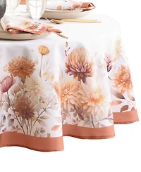Elrene Autumn Blooms Oval Tablecloth, 60" x 84" Oval