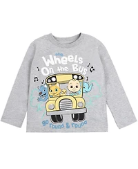 CoComelon Baby Boys Jj 2 Pack Long Sleeve T-Shirts to