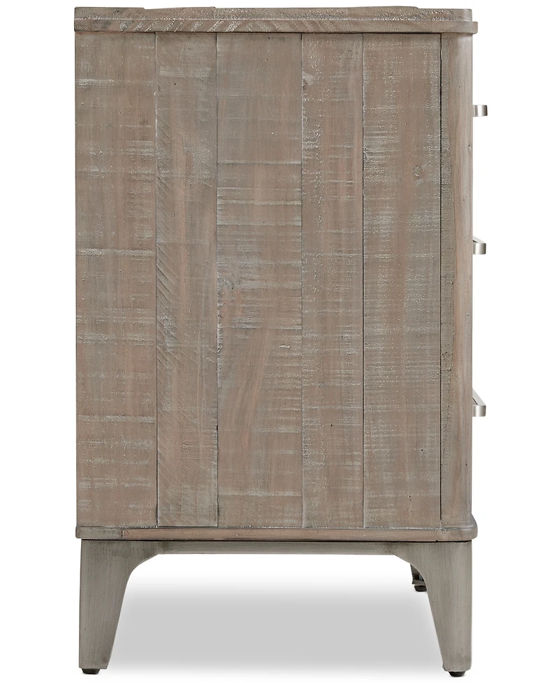 Intrigue Three-Drawer Nightstand