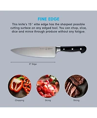 Messermeister Meridian Elite Stealth Chef s Knife, 8”