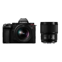 Panasonic Dc-S5M2 w/ S-R2060 (20-60mm) and S-S50 (50mm) Lenses
