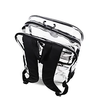 J World Clear Transparent Tpu Backpack for School