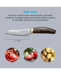 Messermeister Kawashima Paring Knife, 3.75"