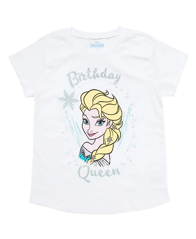Disney Girls Junior Birthday T-Shirt to (2T - 14-16)