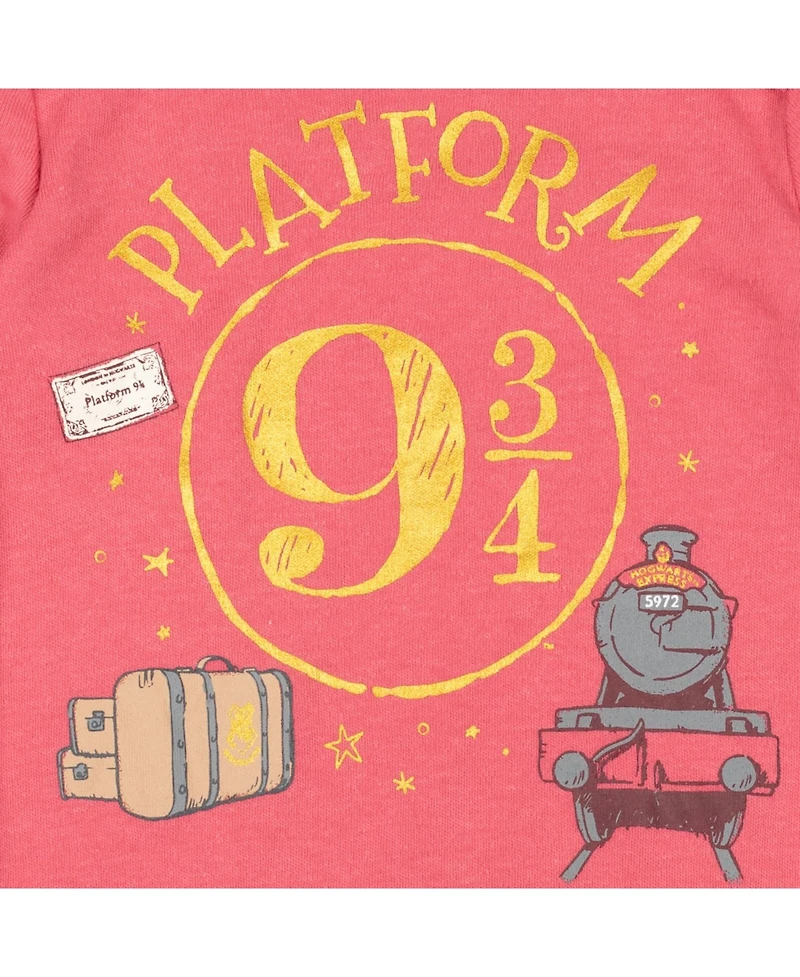 Harry Potter Baby Girls Baby 3 Pack Bodysuits Newborn to