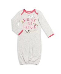 Harry Potter Baby Girls Hedwig 3 Pack Long Sleeve Swaddle Sleeper Gown