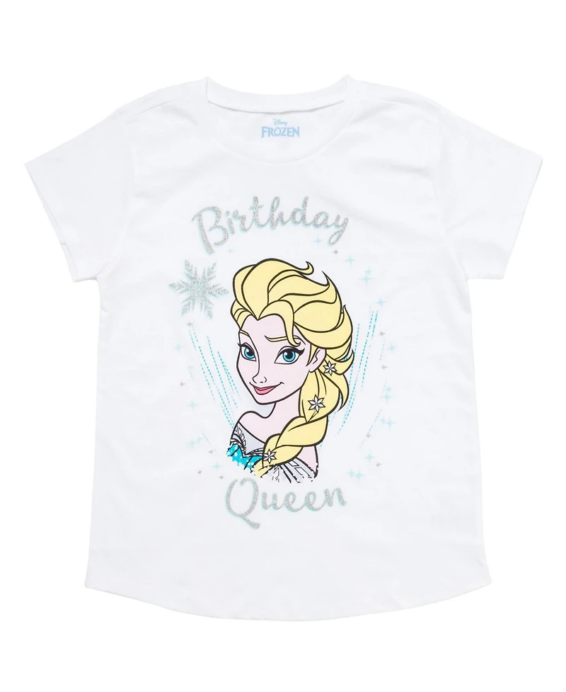 Frozen Toddler Girls Elsa Birthday T-Shirt to