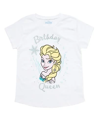 Frozen Toddler Girls Elsa Birthday T-Shirt to