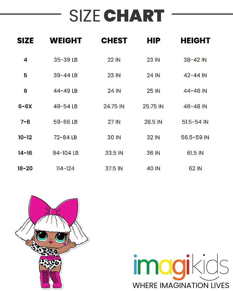L.o.l. Surprise! Girls T-Shirt and Leggings Outfit Set to (2T - 18-20)