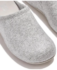 FitFlop Women's Shuv Cushy Felt Clog Slip-On Slippers