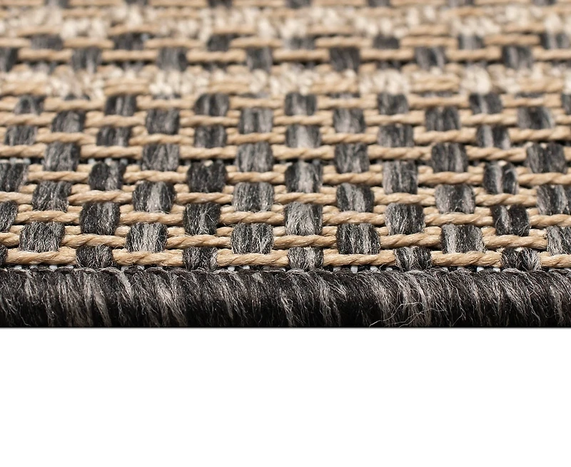 Liora Manne' Monaco Multi Border 6'6"x9'4" Area Rug