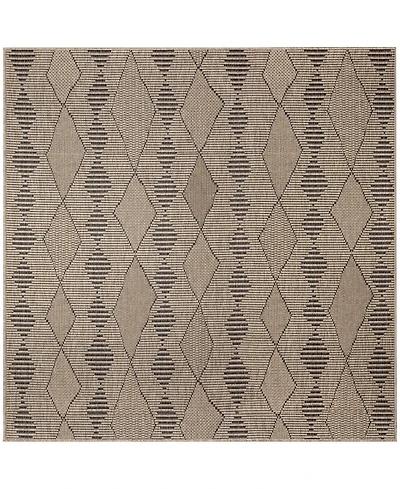 Liora Manne' Monaco Diamonds 7'10"x7'10" Square Area Rug