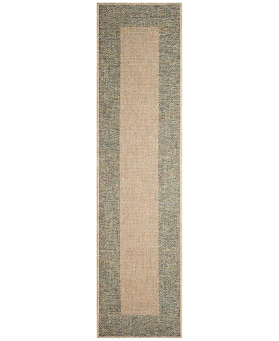 Liora Manne' Roma Border 1'11"x7'6" Runner Area Rug