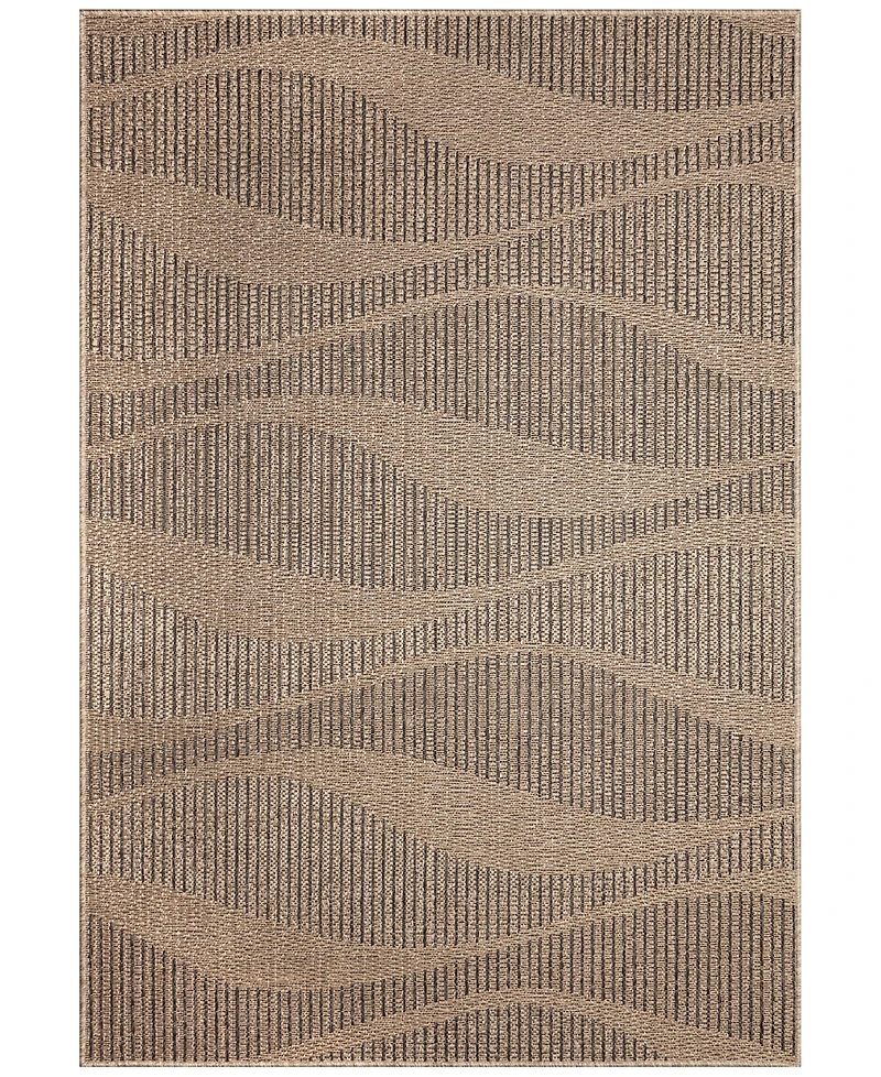 Liora Manne' Monaco Wave 1'11"x7'6" Runner Area Rug
