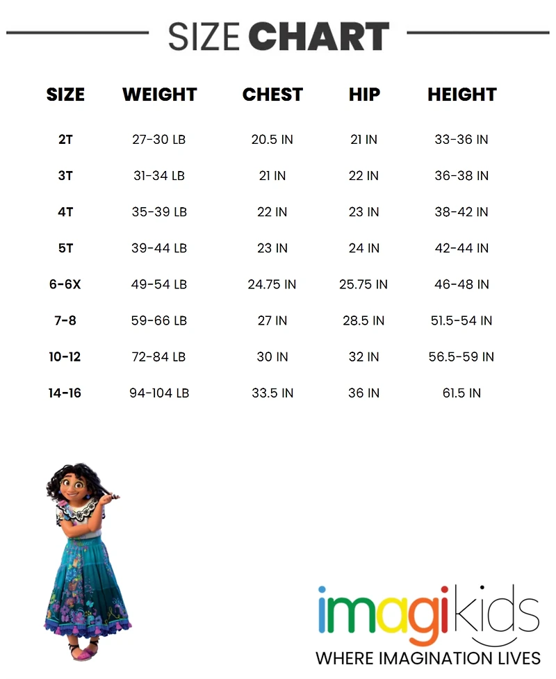 Encanto Toddler Girls Mirabel T-Shirt Dress and Leggings Outfit Set