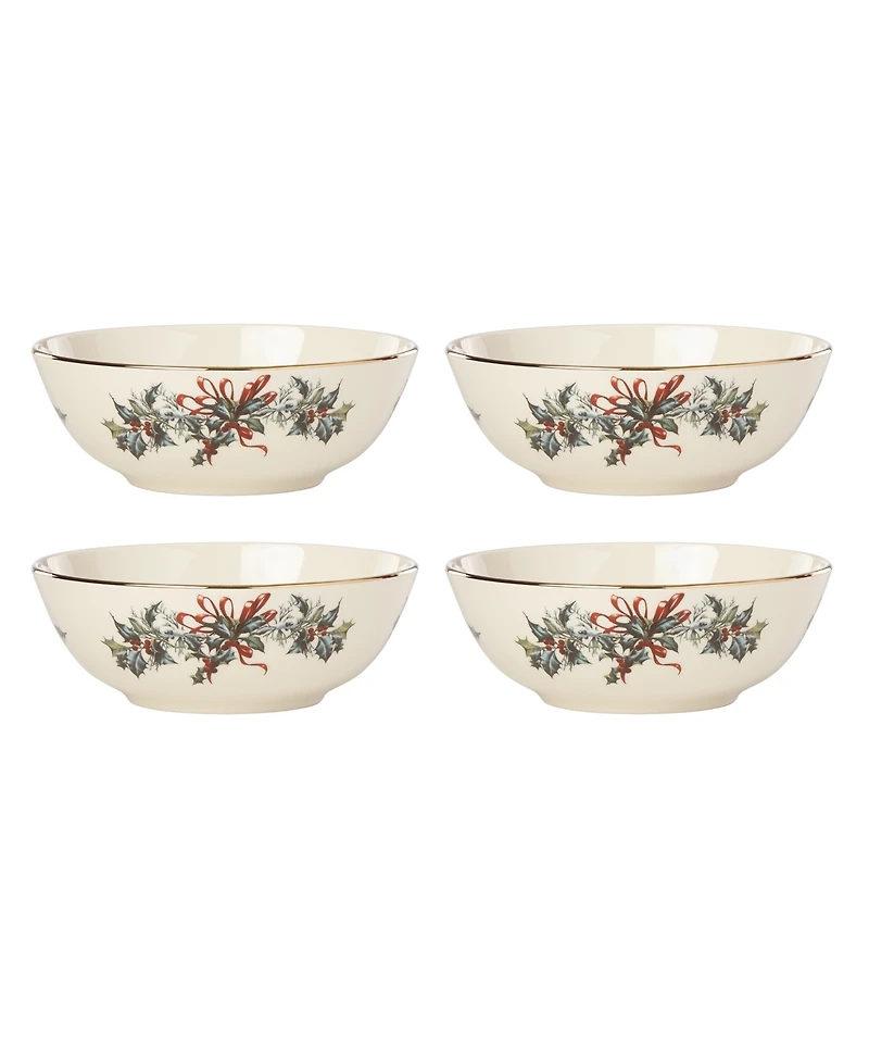 Lenox Winter Greetings Place Setting Bowls, Set of 4