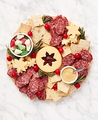 Hickory Farms Holiday Wreath Charcuterie Kit, 13 Piece