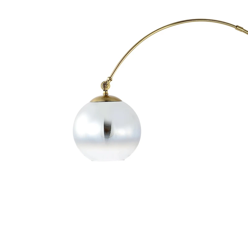 Jonathan Y Nora Coastal Retro Iron Led Floor Lamp