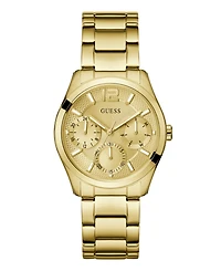 Guess Women's Multi-Function Gold Stainless Steel Watch 38mm
